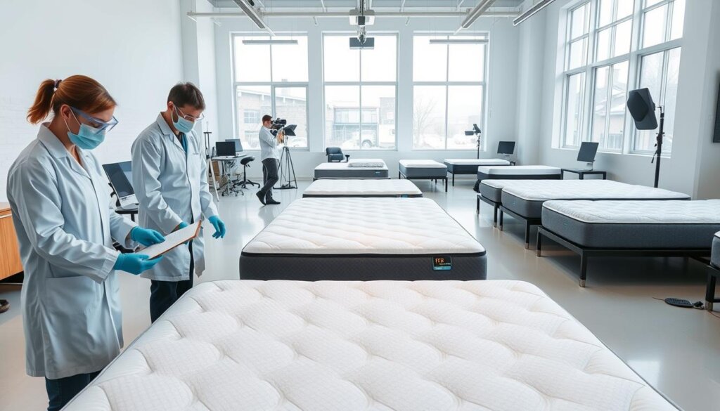 Mattress testing process